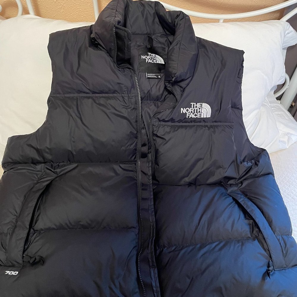 The North Face 700 Puffer Vest, black, size XL